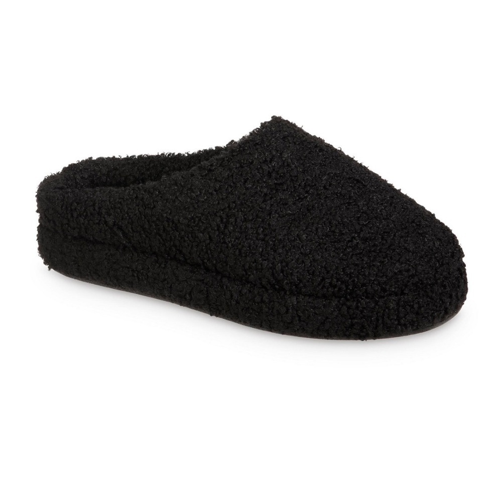 Isotoner Signature Women's Memory Foam Berber Fiona Comfort Hoodback Slippers